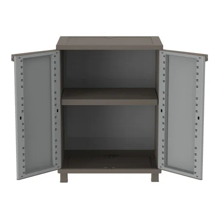 Broom cupboard Terry Jrattan 370 Grey Resin 68 x 37,5 x 91,5 cm 1 Shelves by Terry Store-Age, Storage Lockers - Ref: S7922755...