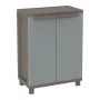 Armoire à balai Terry Jrattan 370 Gris Résine 68 x 37,5 x 91,5 cm 1 Etagères de Terry Store-Age, Armoires-vestiaires - Réf : ...