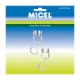 Curtain pulley Micel TLD18 Inside White 2 Units by Micel, Curtain Poles & Tracks - Ref: S7922846, Price: 10,06 €, Discount: %