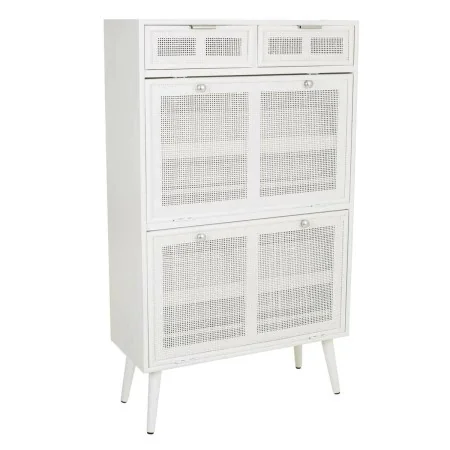 Shoe cupboard Alexandra House Living White 32 x 120 x 70 cm Grille by Alexandra House Living, Shoe organisers - Ref: D1630753...