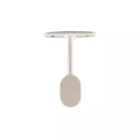 Wardrobe rod support Stor Planet Cintacor White Oval 15 x 25 mm (2 Units) by Stor Planet, Wardrobe storage accessories - Ref:...