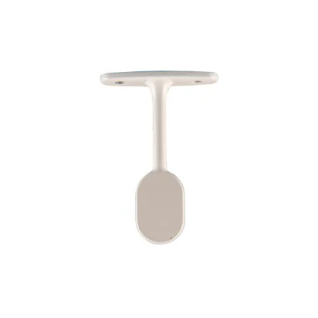 Wardrobe rod support Stor Planet Cintacor White Oval 15 x 25 mm (2 Units) by Stor Planet, Wardrobe storage accessories - Ref:...