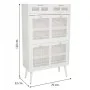 Shoe cupboard Alexandra House Living White 32 x 120 x 70 cm Grille by Alexandra House Living, Shoe organisers - Ref: D1630753...