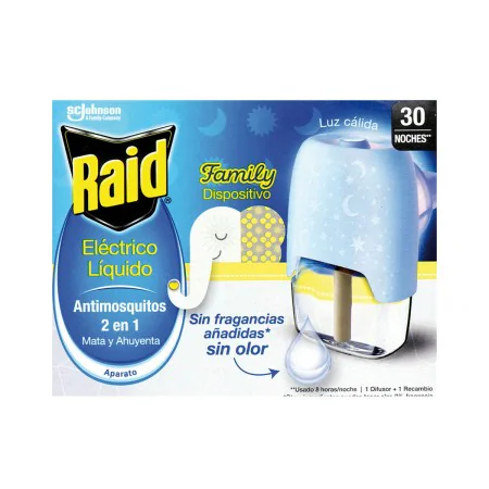 Electric Mosquito Repellent Raid 30 Nights by Raid, Indoor Insect & Pest Control - Ref: S7922881, Price: 5,87 €, Discount: %