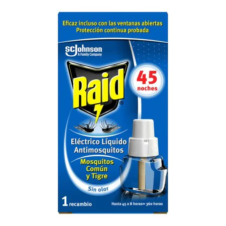 Recharge anti-moustiques Raid 45 Jours de Raid, Lutte contre les insectes - Réf : S7922882, Prix : 7,27 €, Remise : %