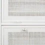 Shoe cupboard Alexandra House Living White 32 x 120 x 70 cm Grille by Alexandra House Living, Shoe organisers - Ref: D1630753...