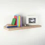 Shelve Fepre 047692 Oak 80 x 25 cm Invisible by Fepre, Floating Shelves - Ref: S7922919, Price: 17,98 €, Discount: %