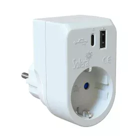 Plug Adapter Solera 860usbac 250 V 16 A USB USB-C by Solera, Outlets - Ref: S7922971, Price: 21,72 €, Discount: %