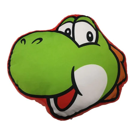 3D Kissen Super Mario Yoshi 40 x 40 cm von Super Mario, Zierkissen - Ref: S7923008, Preis: 11,68 €, Rabatt: %