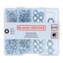 Set Vis Black & Decker 270 Pièces de Black & Decker, Écrous - Réf : S7923085, Prix : 5,90 €, Remise : %