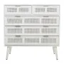 Cassettiera Alexandra House Living Bianco Bambù Legno MDF 39 x 81 x 80 cm di Alexandra House Living, Comò e cassettiere - Rif...