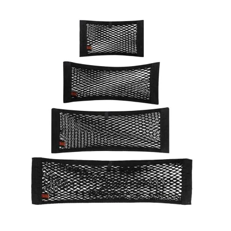 Car storage net Black & Decker Black 40/50/60/80 x 25 cm 4 Pieces by Black & Decker, Nets - Ref: S7923096, Price: 44,73 €, Di...