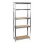 Étagère Kinzo Bois Acier inoxydable 5 Etagères 750 kg 75 x 30 x 172 cm de Kinzo, Étagères de rangement - Réf : S7923115, Prix...