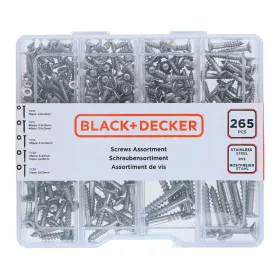 Kit de parafusos Black & Decker Torx 265 Peças de Black & Decker, Parafusos - Ref: S7923118, Preço: 10,38 €, Desconto: %