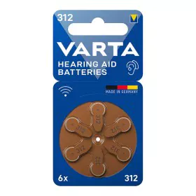 Hearing aid battery Varta Hearing Aid 312 PR41 6 Units by Varta, Hearing aids and accessories - Ref: S7923144, Price: 6,47 €,...