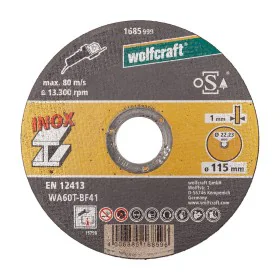 Disques de coupe Wolfcraft 8462000 Ø 115 mm (10 Unités) de Wolfcraft, Roues et disques abrasifs - Réf : S7923162, Prix : 14,8...