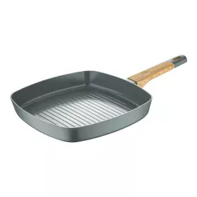 Poêle à Grilller San Ignacio Earth Grey SG-6754 Gris Aluminium 28 x 28 cm de San Ignacio, Poêles gril - Réf : S7923188, Prix ...