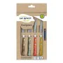 Set de Cuchillos para Carne San Ignacio Evergreen BGEU-6076 Multicolor Acero Inoxidable (4 Unidades) de San Ignacio, Cuchillo...