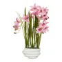 Pianta Decorativa Mica Decorations Cymbidium Poliestere Orchidea 81 x 49 x 40 cm Artificiale di Mica Decorations, Piante arti...