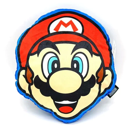 coussin 3D Super Mario Rond de Super Mario, Coussins - Réf : S7923245, Prix : 11,68 €, Remise : %