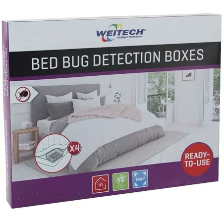 Piège à insectes Weitech Punaises de lit 4 Unités de Weitech, Lutte contre les insectes - Réf : S7923263, Prix : 13,58 €, Rem...