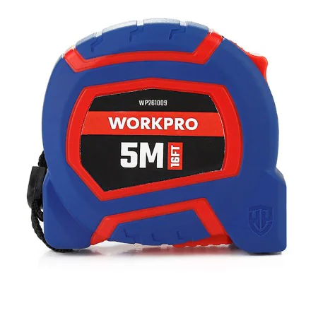 Flexómetro Workpro Nailon 5 m x 19 mm de Workpro, Cintas métricas - Ref: S7923315, Precio: 7,91 €, Descuento: %