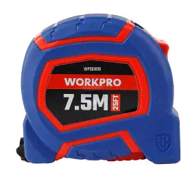 Flexomètre Workpro 7,5 m x 25 mm de Workpro, Mètres à ruban - Réf : S7923316, Prix : 9,50 €, Remise : %