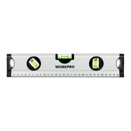 Nivel de Burbuja Workpro Aluminio 30 cm de Workpro, Niveles - Ref: S7923317, Precio: 8,97 €, Descuento: %