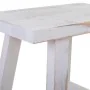 Tabouret Alexandra House Living Blanc Pin 25 x 50 x 35 cm de Alexandra House Living, Chaises et canapés - Réf : D1630769, Pri...