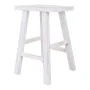 Banqueta Alexandra House Living Branco Pinheiro 25 x 50 x 35 cm de Alexandra House Living, Cadeiras e sofás - Ref: D1630769, ...