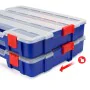 Caja con compartimentos Workpro Polipropileno 38,2 x 30 x 6,2 cm 18 Compartimentos de Workpro, Cajas y maletines - Ref: S7923...