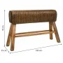 Bench Alexandra House Living Brown Natural Leather Mango wood 35 x 76 x 120 cm by Alexandra House Living, Chairs - Ref: D1630...