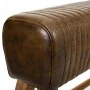 Bench Alexandra House Living Brown Natural Leather Mango wood 35 x 76 x 120 cm by Alexandra House Living, Chairs - Ref: D1630...