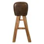 Bench Alexandra House Living Brown Natural Leather Mango wood 35 x 76 x 120 cm by Alexandra House Living, Chairs - Ref: D1630...