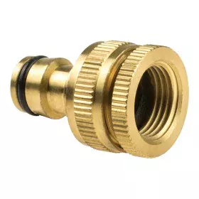 Conector de mangueira Cellfast 3/4" 1/2" Latão Torneira de Cellfast, Mangueiras e acessórios - Ref: S7923458, Preço: 6,92 €, ...