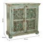 Console Alexandra House Living Bleu Bois de manguier 40 x 90 x 90 cm de Alexandra House Living, Tables - Réf : D1630779, Prix...