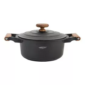 Casserole with lid Oroley Nature Wood 20 cm Cast aluminium by Oroley, Casserole pans - Ref: S7923530, Price: 32,19 €, Discoun...