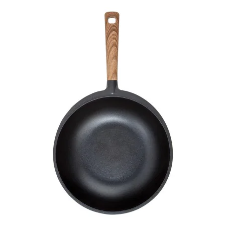 Poêle Oroley Nature Bois Aluminium fondu 24 cm de Oroley, Grandes sauteuses - Réf : S7923536, Prix : 20,92 €, Remise : %