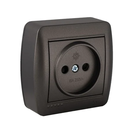 Plug socket Solera Mural Graphite 16 A 250 V by Solera, Outlet Plates - Ref: S7923549, Price: 7,16 €, Discount: %