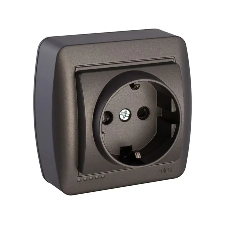 Plug socket Solera Mural 2p+t Graphite 16 A 250 V by Solera, Outlet Plates - Ref: S7923555, Price: 8,26 €, Discount: %