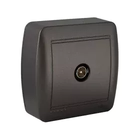 Antenna socket Solera Mural Graphite by Solera, Antennae - Ref: S7923565, Price: 8,65 €, Discount: %