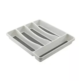 Cutlery Organiser Mondex Space System polypropylene 33 x 29,3 x 4,5 cm White by Mondex, Shelves and supports - Ref: S7923574,...