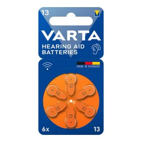 Pilha para aparelho auditivo Varta Hearing Aid 13 6 Unidades de Varta, Aparelhos auditivos e acessórios - Ref: S7923580, Preç...