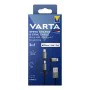 Cabo USB Varta 2 m Preto 3 em 1 USB-C Micro USB Lightning de Varta, Cabos USB - Ref: S7923581, Preço: 32,28 €, Desconto: %