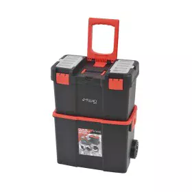 Toolbox with Compartments Fulmo 45 x 25 x 44 cm Double With wheels by Fulmo, Tool Boxes - Ref: S7923648, Price: 38,78 €, Disc...