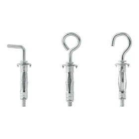 Set of hooks, eye bolts and hangers Rapid Ø 8 x 32 mm Metal Expansion 12 Units by Rapid, Anchoring - Ref: S7923684, Price: 12...