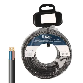 Cable EDM 28511 Black 10 m Flat by EDM, Parallel cables - Ref: S7923688, Price: 18,45 €, Discount: %