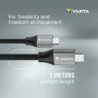 Cable USB-C Varta 2 m Negro de Varta, Cables USB - Ref: S7923715, Precio: 21,57 €, Descuento: %