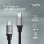 Cable USB-C Varta 2 m Negro de Varta, Cables USB - Ref: S7923715, Precio: 21,57 €, Descuento: %