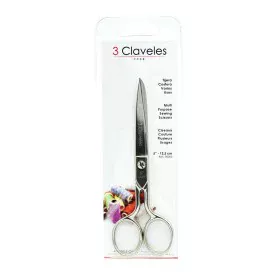 Ciseaux de couture 3 Claveles 5" Droit de 3 Claveles, Outils de coupe - Réf : S7923747, Prix : 16,40 €, Remise : %